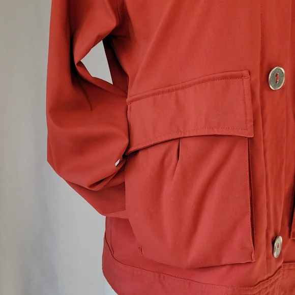 Prana Lightweight Hooded Jacket Terra Cotta Size Large - Picture 6 of 12